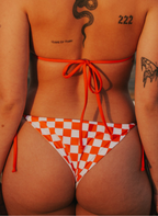 retro checker swimwear Australia - Chaps and Cheeks
